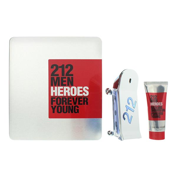 Carolina Herrera 212 Heroes Men EDT 100ML Set Erkek Parfüm